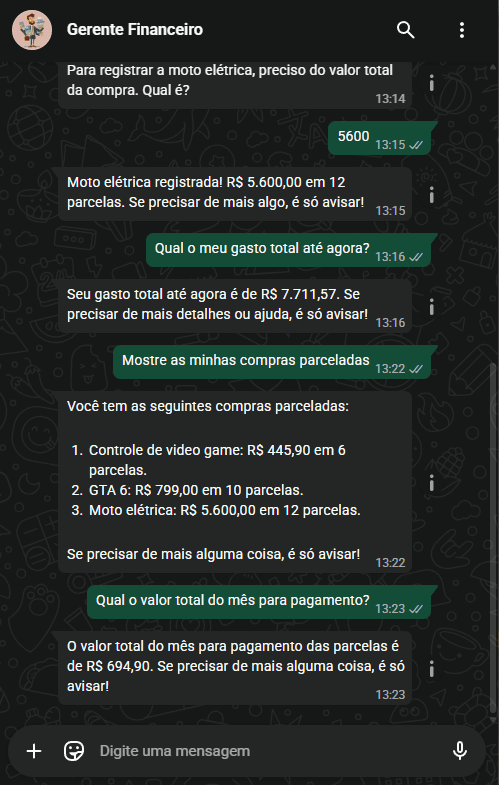 Compras parceladas